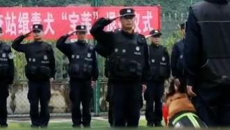 戍边8年缴毒15公斤的缉毒犬“拒绝”退役