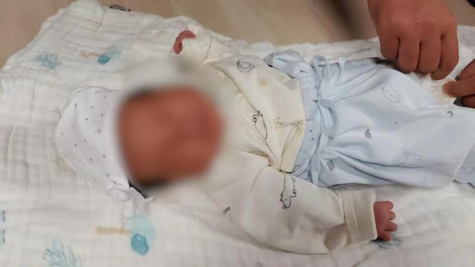 湖南南县一出生8天女婴遭遗弃，已被福利院接收
