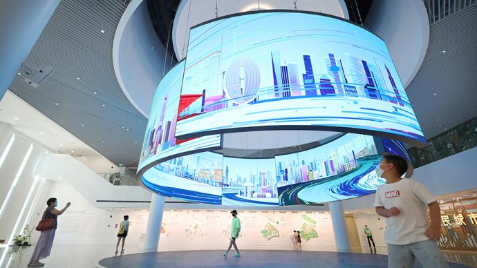 图集｜引入前沿科技，上海城市规划展示馆完成改造对外开放