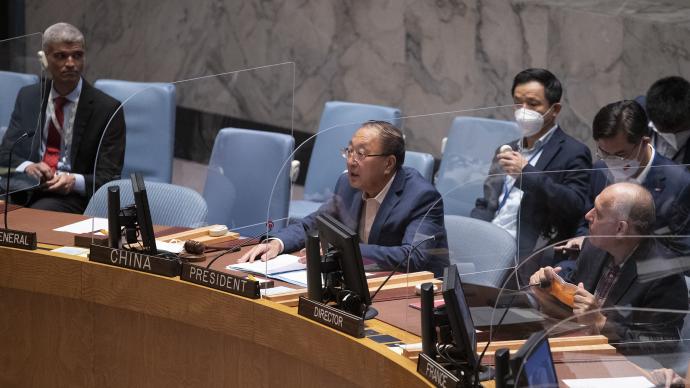 中国常驻联合国代表：中方对扎波罗热核电站遇袭事件深表关切