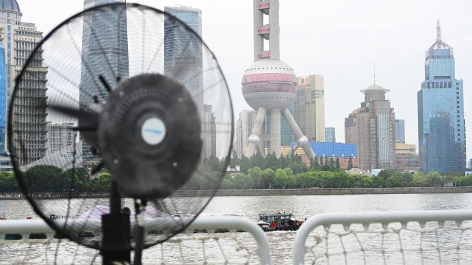 今夏上海高溫日已達42天，本周高溫熱浪還將持續