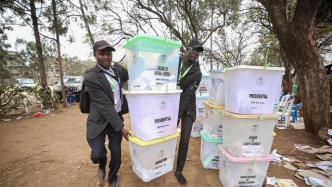 肯尼亚大选：现任副总统与前总理得票率交错上升，最终结果16日公布