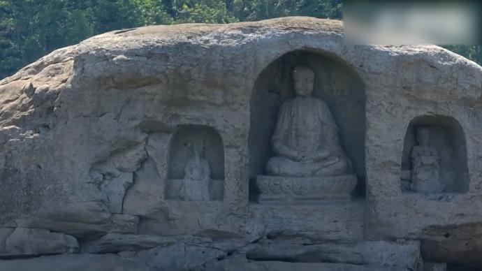 重庆巴南发现明清摩崖造像，距今近600年