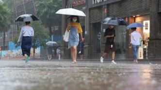 重庆6个区县出现暴雨，16条中小河流出现1至5米涨水过程