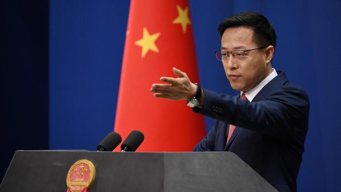赵立坚：台湾是中国的一个省，没有什么“国防部”