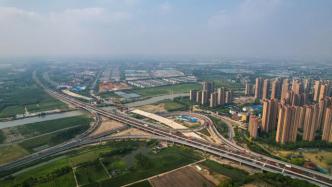 吴淞江工程（上海段）G1503高速公路桥东半幅通车