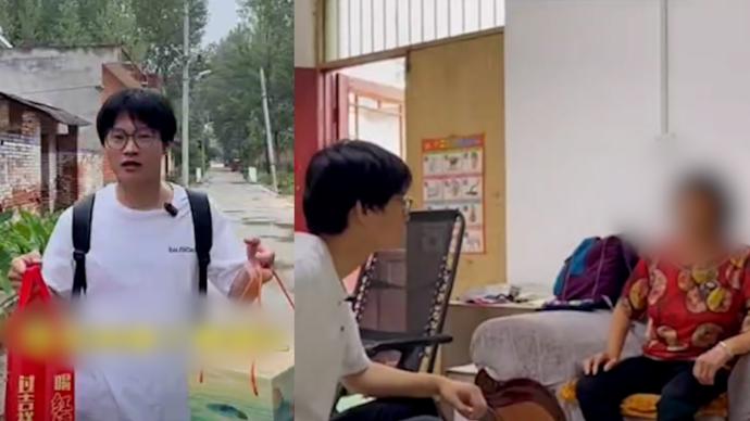 假装亲戚到农村蹭饭测试村民热情？博主自称为宣传反诈