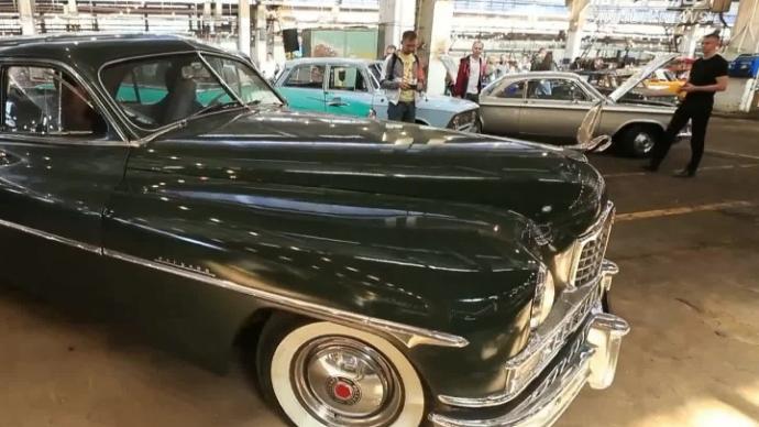 白俄羅斯首都明斯克舉行老爺車展