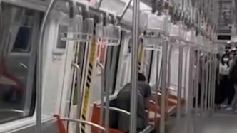 杭州地铁通报一男子车厢内爬行：有精神病史，无乘客受伤