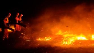蒙古国草原火蔓延至我国边境呼伦贝尔，明火已被扑灭