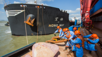 宁波最大矿石码头正式运营，宁波港域铁矿石年吞吐量将破亿吨