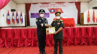 云南公安厅水上巡逻总队36个集体及个人获老挝人民军英勇勋章和友谊勋章