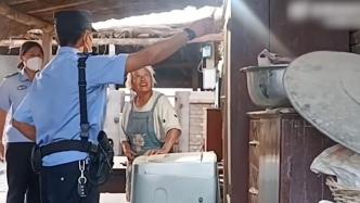 獨(dú)居奶奶家中斷電，民警就地取材維修恢復(fù)供電