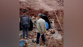 自贡一在建工地发现联排墓穴，当地文物部门已介入