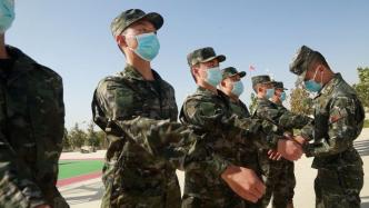 新疆武警新兵开训，操场上战歌嘹亮