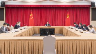 龚正主持上海市政府党组会议，努力当好全面建设社会主义现代化国家的排头兵