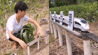 筑梦家乡丨自家菜地建“高铁”的23岁河南小伙：创业公司筹划中