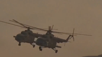 视频｜叙利亚和俄罗斯举行陆空联合实弹演习
