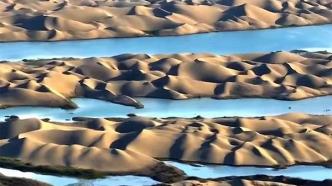 塔克拉玛干沙漠出现“湖泊”，专家：常态现象，不必过分解读