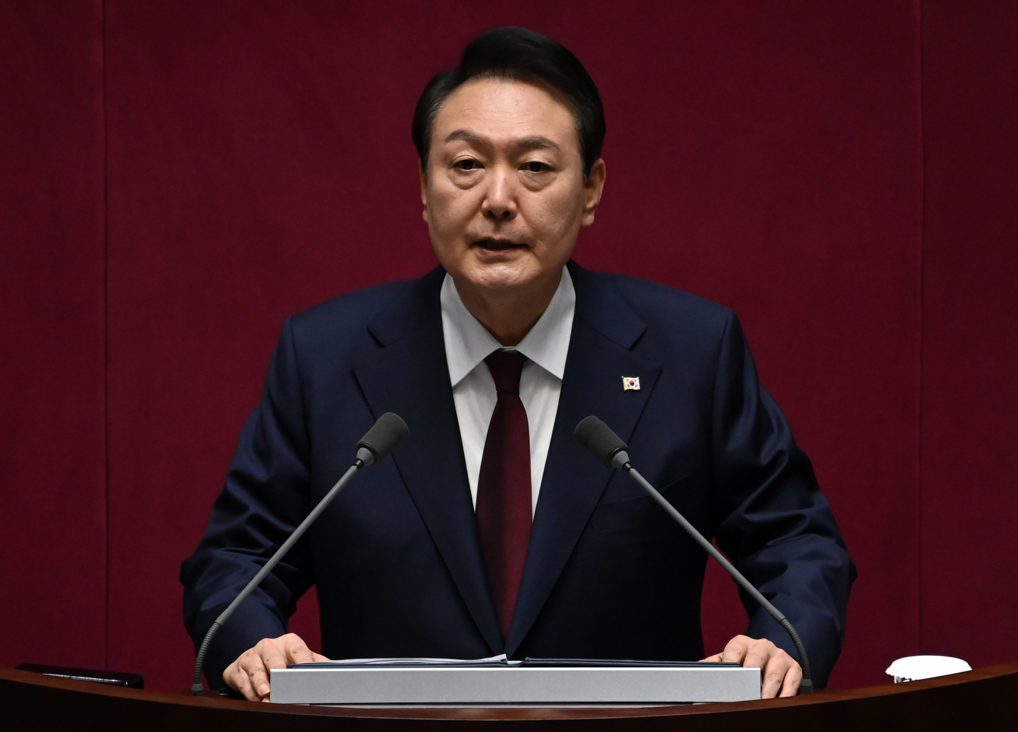 韩国民众抗议尹锡悦出席北约峰会 谴责北约向亚太扩张_手机新浪网