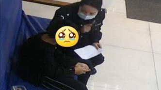 男孩走進派出所哭著說要在這住一晚，民警耐心勸導