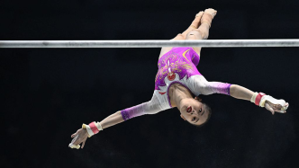 卫冕！韦筱圆夺体操世锦赛高低杠金牌