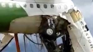 坦桑尼亚当局捞起失事客机残骸，部分零件丢失