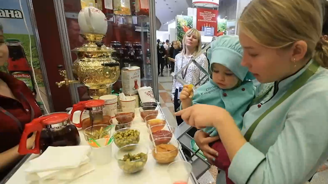 白俄罗斯第28届国际食品批发展销会举行
