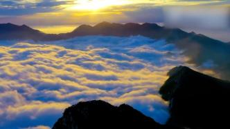惊艳！庐山现绝美云海日晕景观