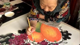 93岁老人每天画国画坚持30年，网友：热爱可抵岁月漫长