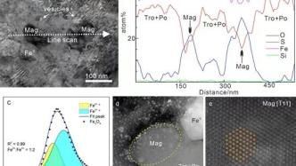 月壤研究取得新进展：首次发现撞击成因的亚微米级磁铁矿