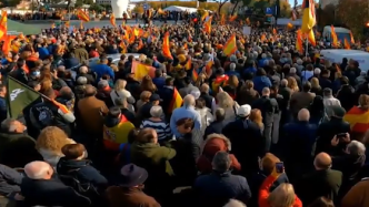 西班牙举行大规模反政府集会