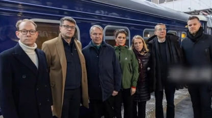 七国外长抵达基辅访问，多国承诺支援乌克兰过冬