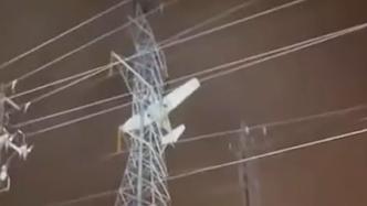 美国一飞机在马里兰州撞上电线，致附近大范围停电