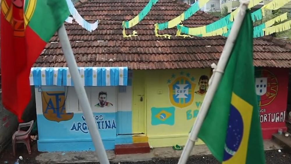 为一起看世界杯，17名印度球迷集资买了栋房子