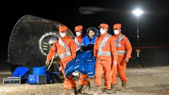 持续更新丨神十四航天员乘组返回全过程，总台独家采访三名航天员