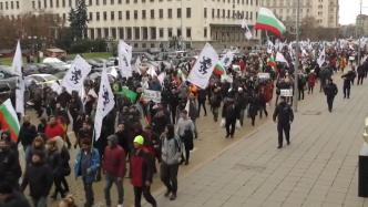 保加利亚爆发反欧元抗议，数千民众走上街头