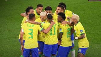 巴西4比1韩国，晋级世界杯8强