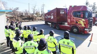 早安·世界｜韩国卡车司机大罢工，要求最低工资保护