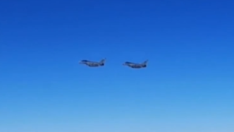 视频丨沙特阿拉伯战机为习近平主席专机护航