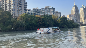 “悠游蘇州河”水上航線12月15日試運營，票價最貴100元/時