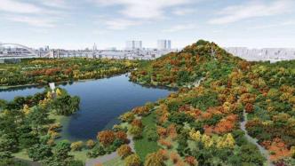 上海世博文化公园双子山封顶，预计2024年对外开园