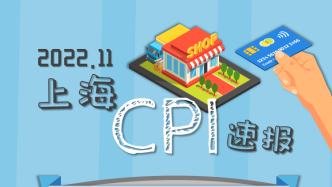 上海CPI速报来了：今年1-11月CPI同比上升2.6%