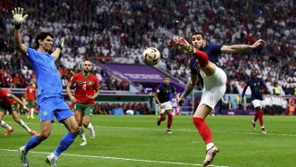射手卡｜摩洛哥本届球门首次被破，法国2-0再次杀入决赛！