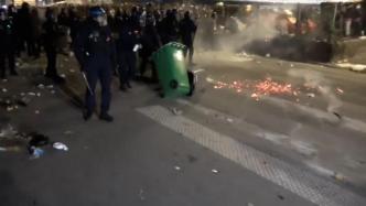 阿富汗移民与巴黎防暴警察发生冲突