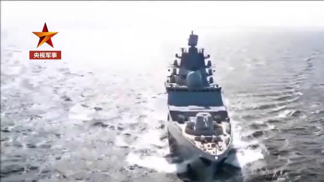 俄最新型护卫舰进行国家测试