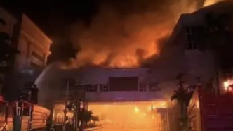 柬埔寨赌场火灾遇难者增至25人，逃生画面曝光