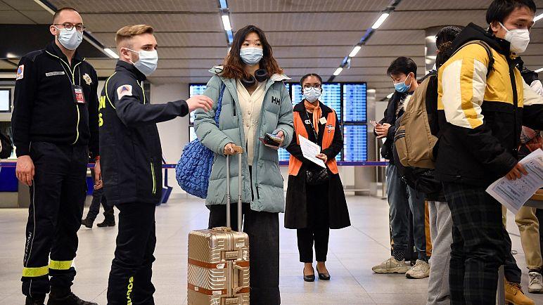 对来自中国的旅客采取措施，法国公布针对中国旅客检测数据