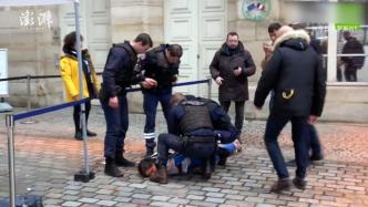 为促法国政府应对气候变化，抗议者连续两天在政府门口喷油漆
