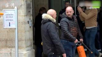 法国气候活动人士在法国经财部喷油漆，2人被逮捕